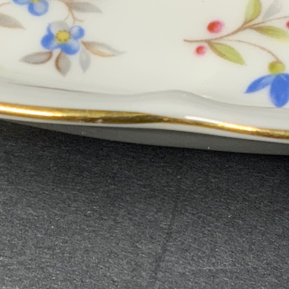 Vintage Royal Albert Jubilee Rose Relish Tray / Asparagus Dish - EUC! - Picture 5 of 6